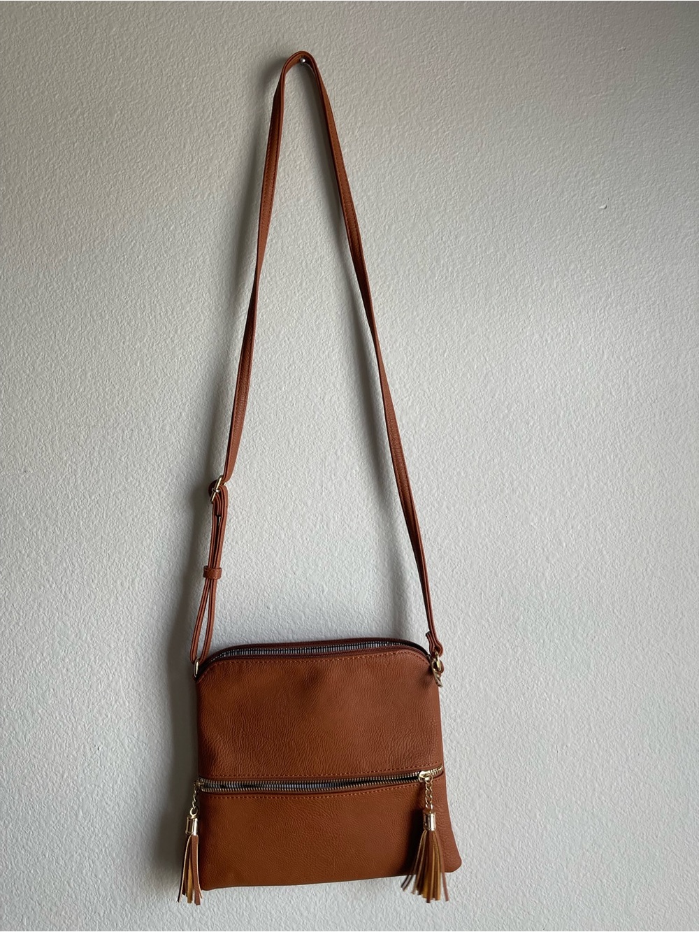 Everyday Crossbody Bag in Brown - Classic Women's Shoulder Purse
